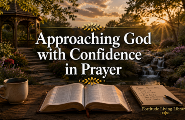 Approaching God with Confidence in Prayer