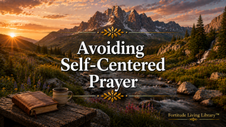 Avoiding Self-Centered Prayer