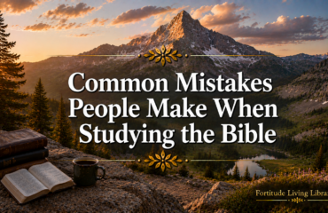 Common Mistakes People Make When Studying the Bible