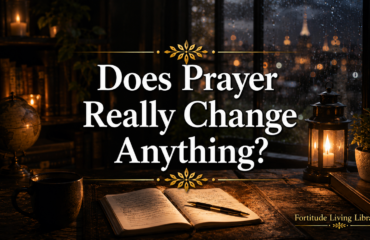 Does Prayer Really Change Anything