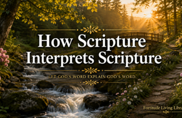 How Scripture Interprets Scripture