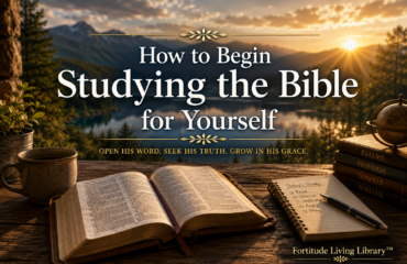 How to Begin Studying the Bible