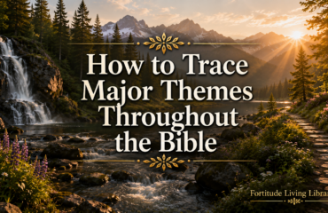 How to Trace Major Themes Throughout the Bible