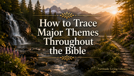 How to Trace Major Themes Throughout the Bible How to Trace Major Themes Throughout the Bible