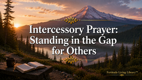 Intercessory Prayer - Standing in the Gap of Others