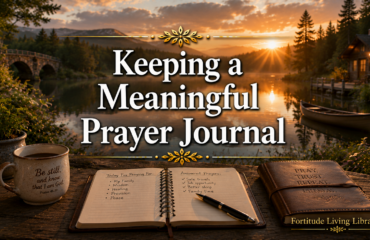 Keeping a Meaningful Prayer Journal Keeping a Meaningful Prayer Journal
