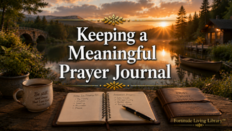 Keeping a Meaningful Prayer Journal