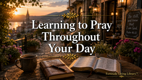 Learning to Pray Throughout Your Day