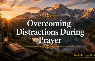Overcoming Distractions During Prayer
