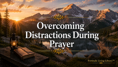 Overcoming Distractions During Prayer
