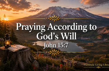 Prayer According to Gods Will