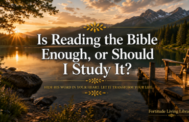 Is Reading the Bible Enough, or Should I Study It