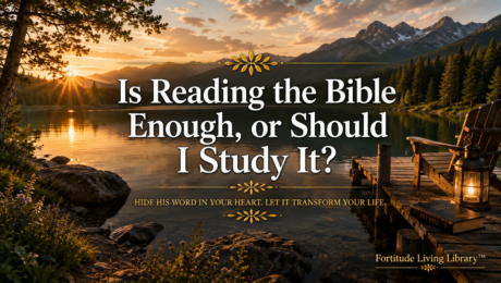 Is Reading the Bible Enough, or Should I Study It
