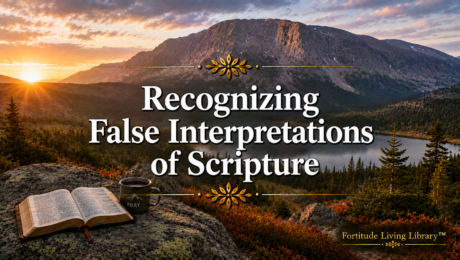 Recognizing False Interpretations of Scripture