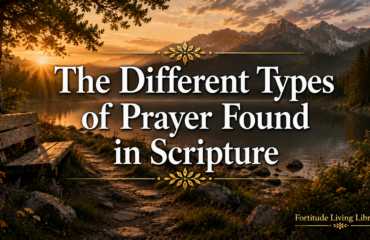 The Different Types of Prayer Found in Scripture
