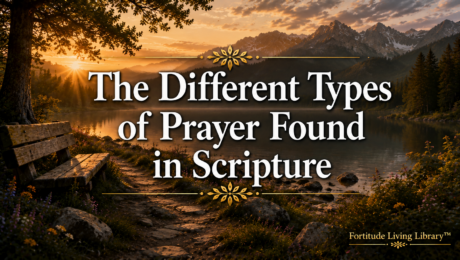 The Different Types of Prayer Found in Scripture