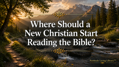 Where Should a New Christian Start Reading the Bible