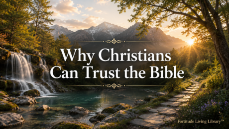 Why Christians Can Trust the Bible Why Christians Can Trust the Bible
